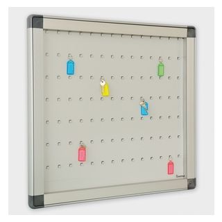 Vitrina para insertar 98 llaveros.