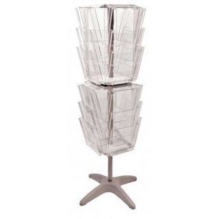 Porta folletos A4 con soporte ROTATIVE24