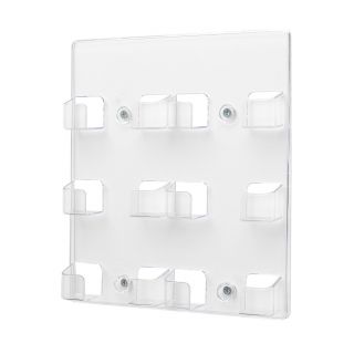 Porte cartes de visite mural 6 compartiments PPMUR6 de travers