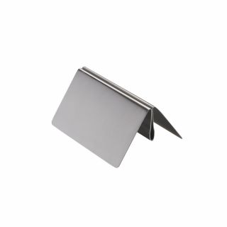 Clip de puerta visual / menú INOX100 desde el frente lateral