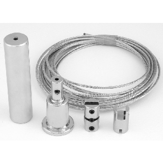 Kit de fijación de cables suspendidos a la pared