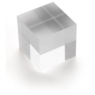 Bloque de disposición de plexiglás 50 x 50 x 50 mm