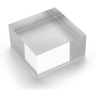 Bloque de distribución de plexiglás 100 x 50 x 100 mm