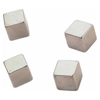 Juego de 4 imanes para pizarra de cristal.