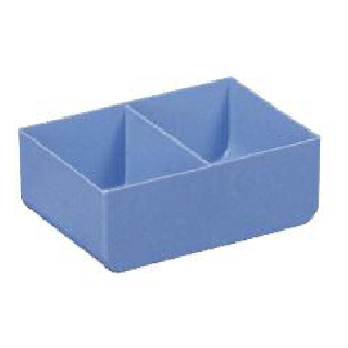 Contenedor de plástico con compartimentos USN8