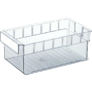 Bac divisible transparente LB 400 B TR