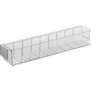 Bac divisible transparente LB 500 E TR