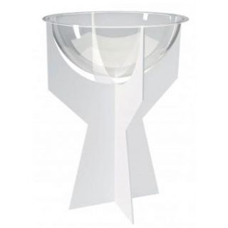Bac plexiglas sur pied PVC21