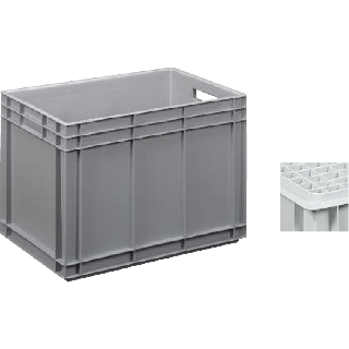 Contenedor de almacenamiento de plástico reforzado NB 80 V4