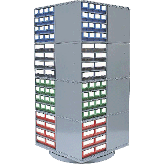 Carrusel giratorio 384 contenedores divisibles LB K 300