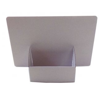 Présentoir A5 carton PCCLARGA5 vierge de face