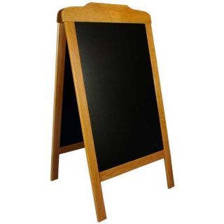 CHEN110 parada de acera de pizarra