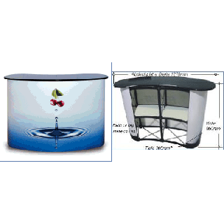 Mostrador para stand POPRAIL