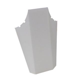 Soporte de exhibición de collar CONM33 de plástico esmerilado