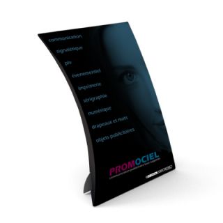 Caballete de cartón A4 CRBE4 desde el frente