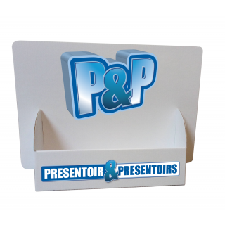 Expositor de cartón A5 apaisado PRSTA5 personalizado