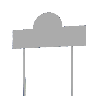 Letrero 332 para stand de demostración