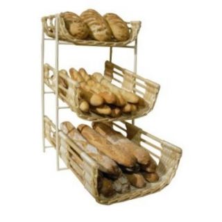 Bandeja de presentación de mimbre 50 x 37 cm con asas