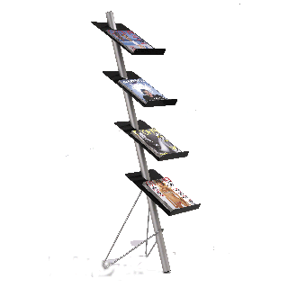 MUFA4 Portafolletos A4 de pie con documentos