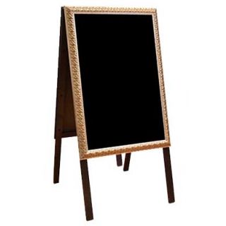 P2BOBDD caballete de parada de acera de pizarra