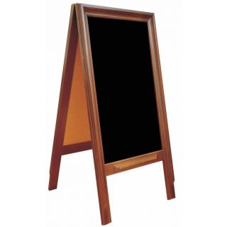 Caballete de parada de acera de pizarra P2BLF