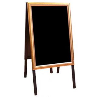 Caballete de parada de acera de pizarra P2BOBB