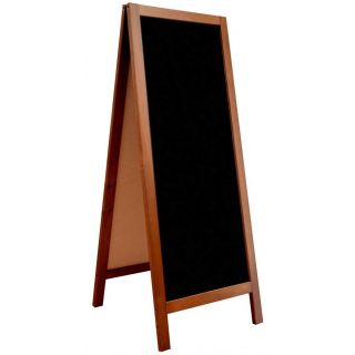 P2BSLONG caballete de parada de acera de pizarra