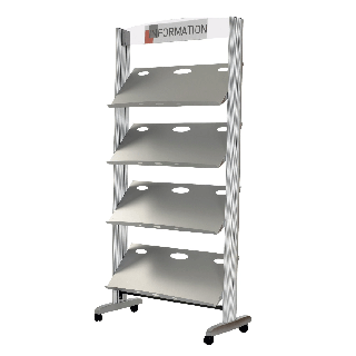 Portafolletos A4 con soporte PAP12TMG