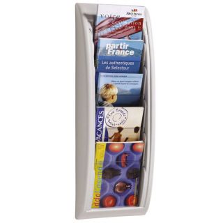 Portafolletos A5 de pared PAP5A5G con documentos insertados