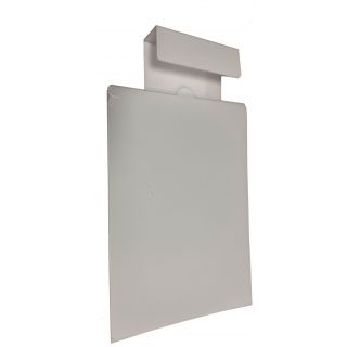 Puerta visual vertical de plexiglás A4 para parasol