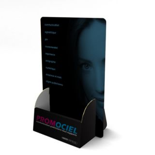 Expositor A5 de cartón CARTNA5 personalizado