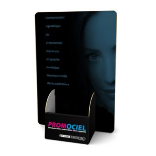 Expositor A6 de cartón CARTMA6 personalizado