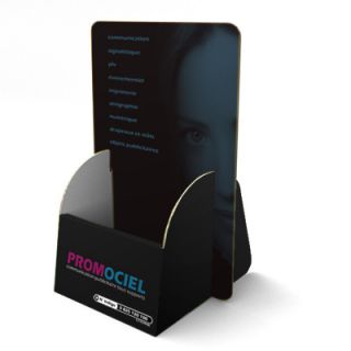 Expositor cartón A6 CARTSA6 personalizado