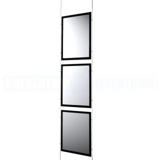 Kit 3 porta-módulos A3 LED verticales KT3LEDA3V