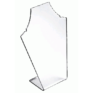 Expositor de collares BJ71 en plexiglás transparente