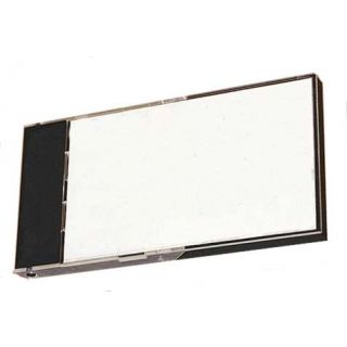 Caja de pared con tarjetero negro