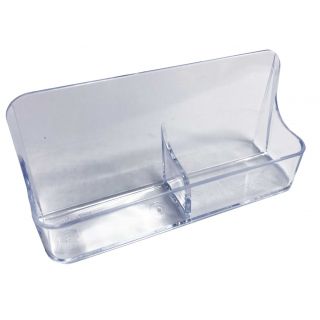 Tarjetero vertical 2 compartimentos PPF401 de alto ancho