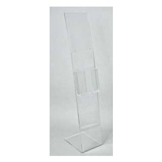 Expositor visual A4 independiente con portafolletos A4 VIS4