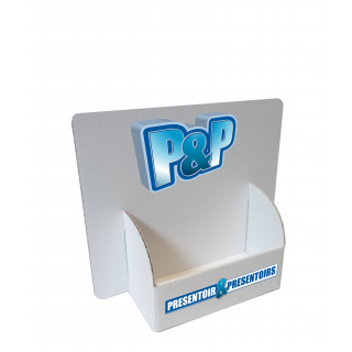 Soporte de exhibición de tarjetas de visita de cartón personalizado PRSTCART