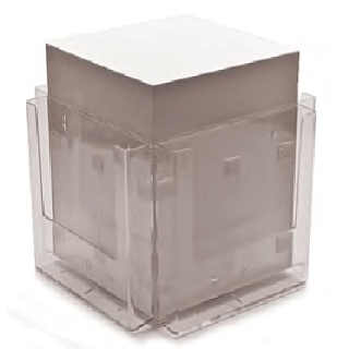 Porta folletos giratorio A4 4 compartimentos