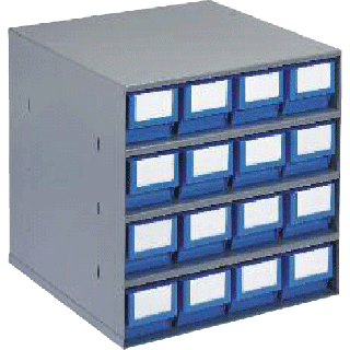 Estantería con 16 compartimentos divisibles LB 400 E