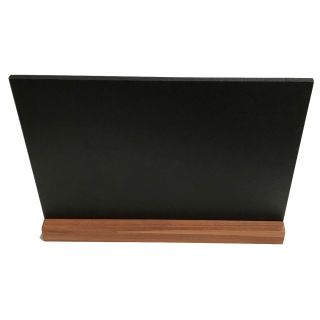 Chevalet de table ardoise A4 paysage SERA4P