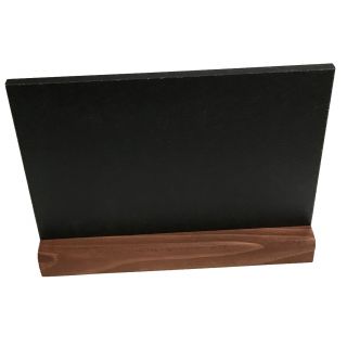 Chevalet de table ardoise A5 paysage SERA5P