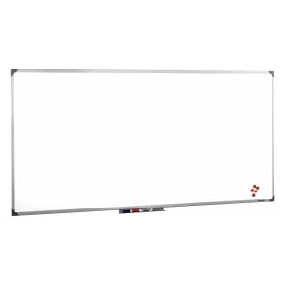 Pizarra blanca ecológica de melamina no magnética 100 x 150 cm