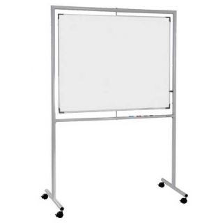 Pizarra giratoria de eje vertical.