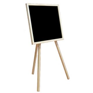 Mesa de pizarra con pie BOISP1