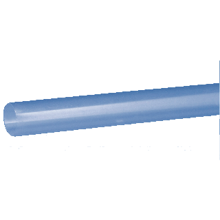 Tubo transparente 433 para estante