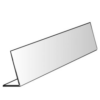 Vitrine plexiglas alimentaire 1 pli 75 x 20 x 30 cm